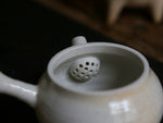 Pearl Shine Soda Woodfired Teapot
