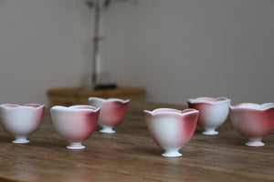 Bian-Blushing Plum Blossom Teacup