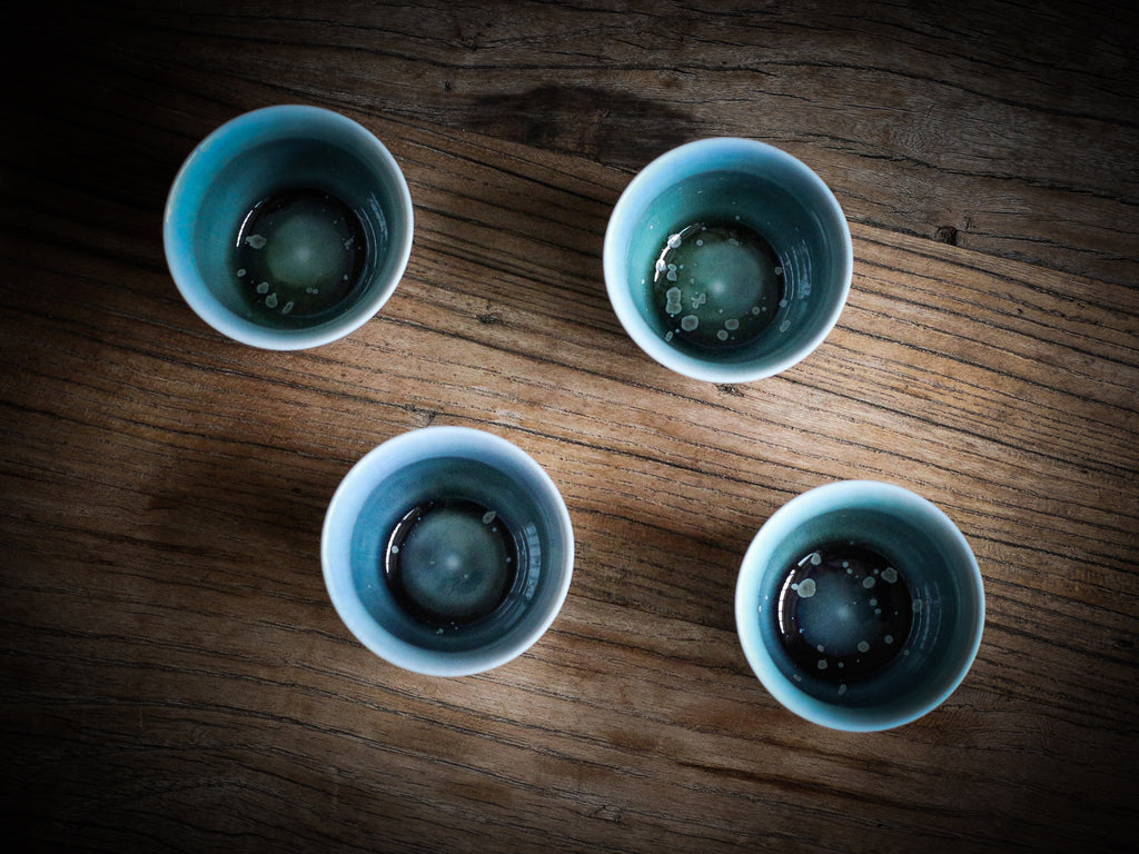 Ocean Blue Teacup (set of two)