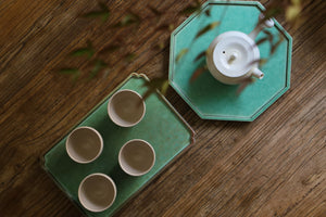 Pastel Green Tea Tray