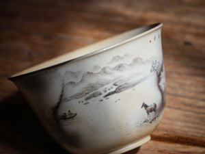 Horse Woodfired Teacup