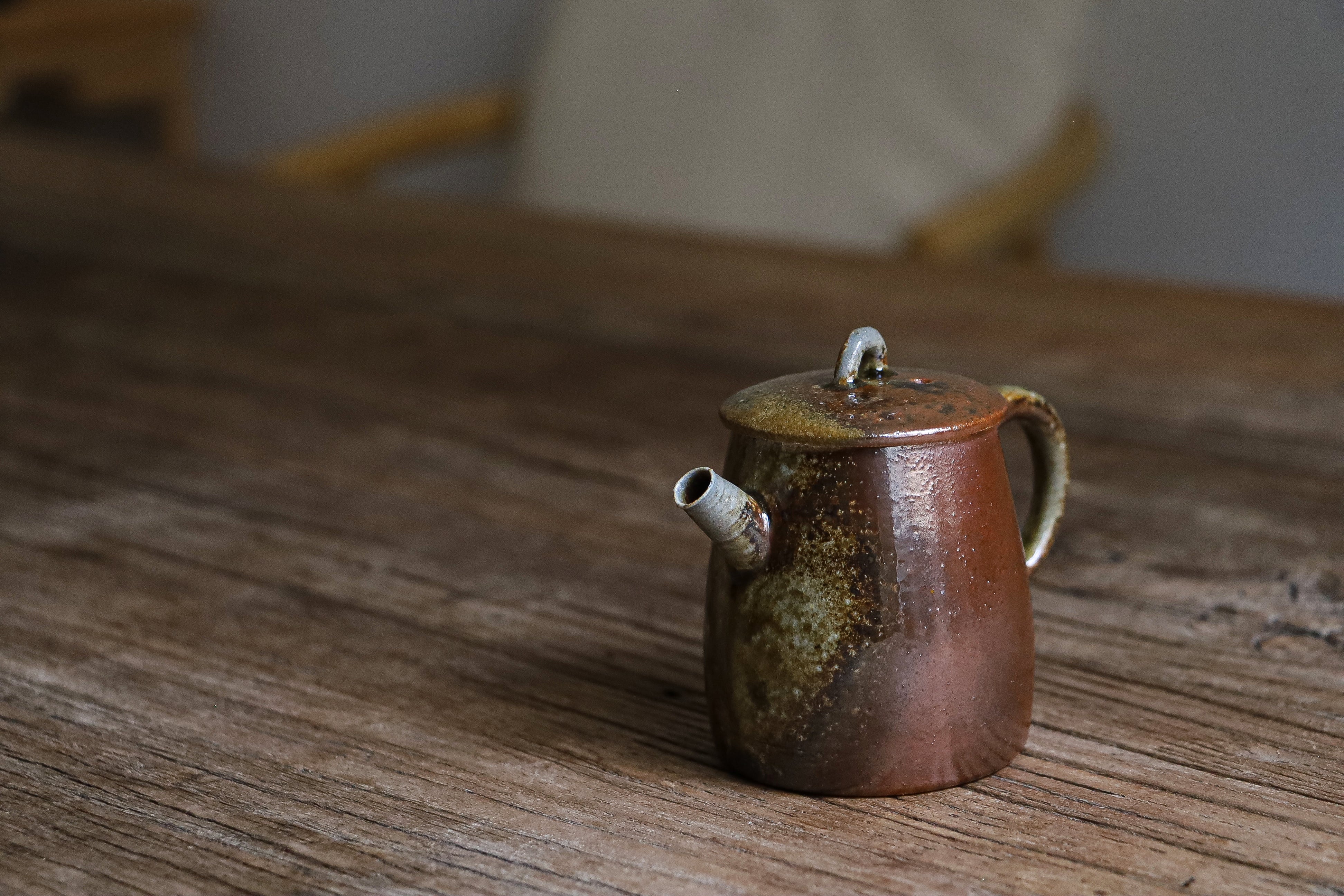 Drips Woodfired Teapot #004