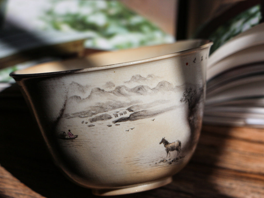 Horse Woodfired Teacup