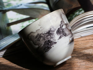 Fishing Woodfired Teacup