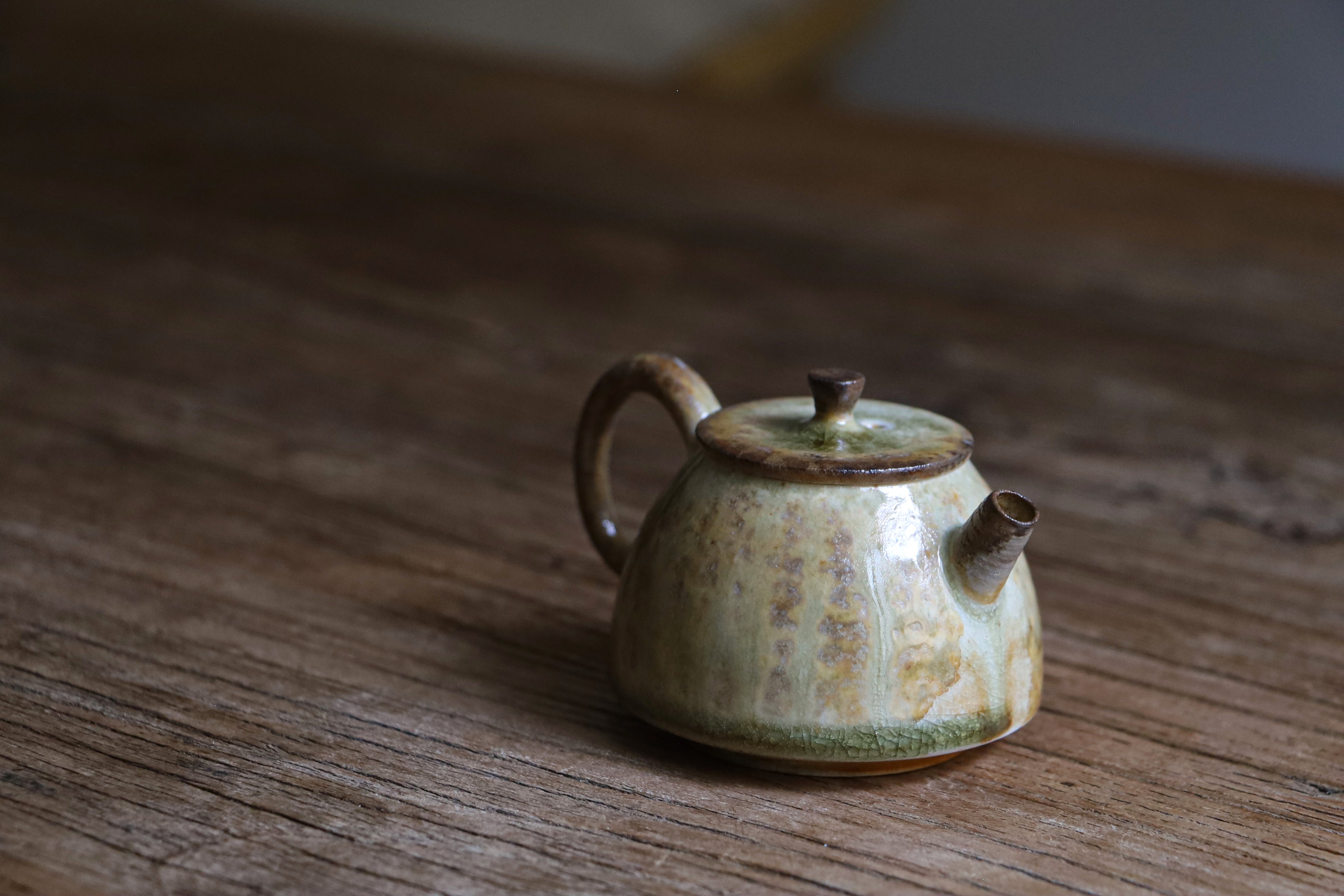 Drips Woodfired Teapot #001