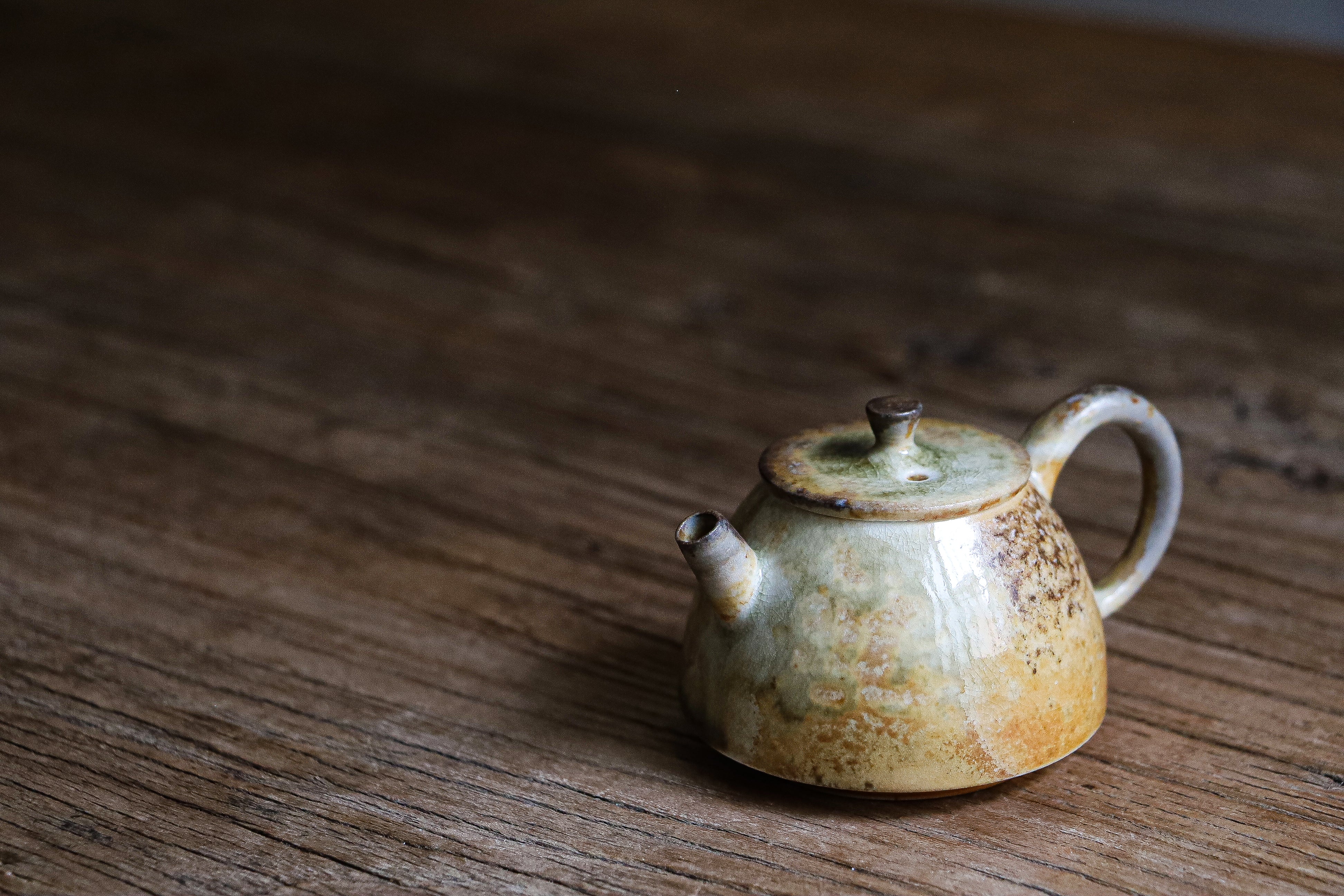 Drips Woodfired Teapot #001