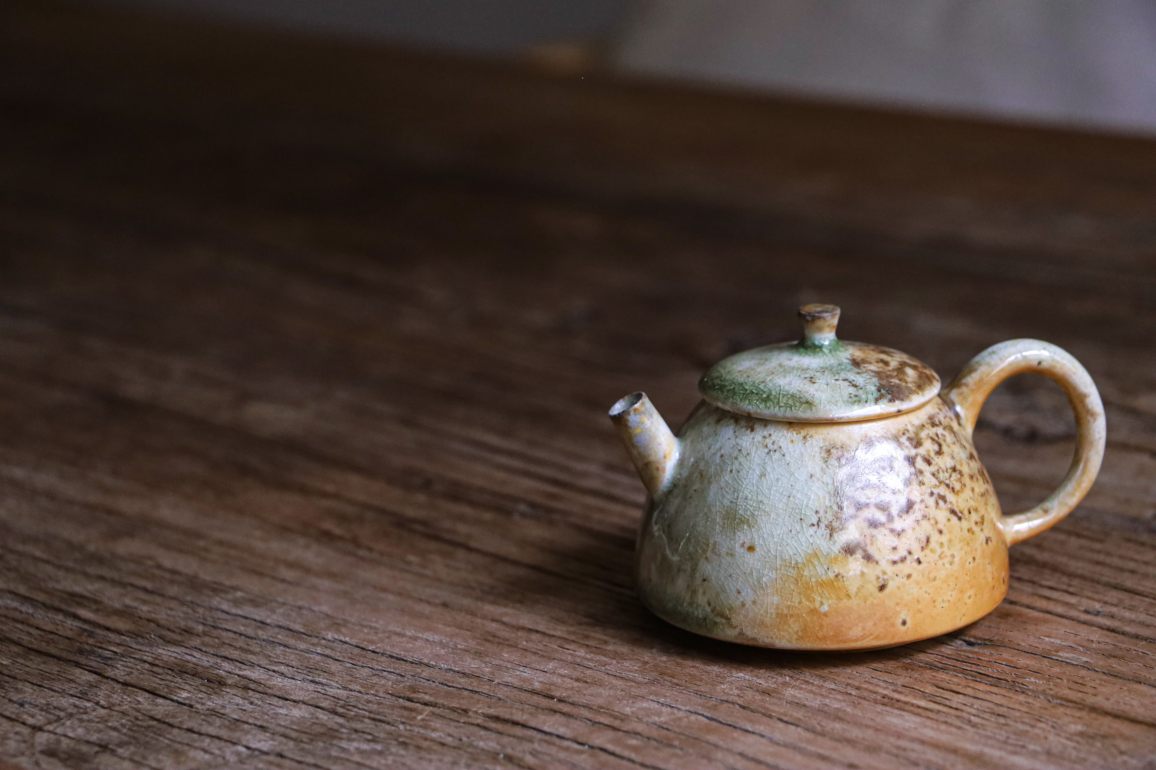 Drips Woodfired Teapot #002