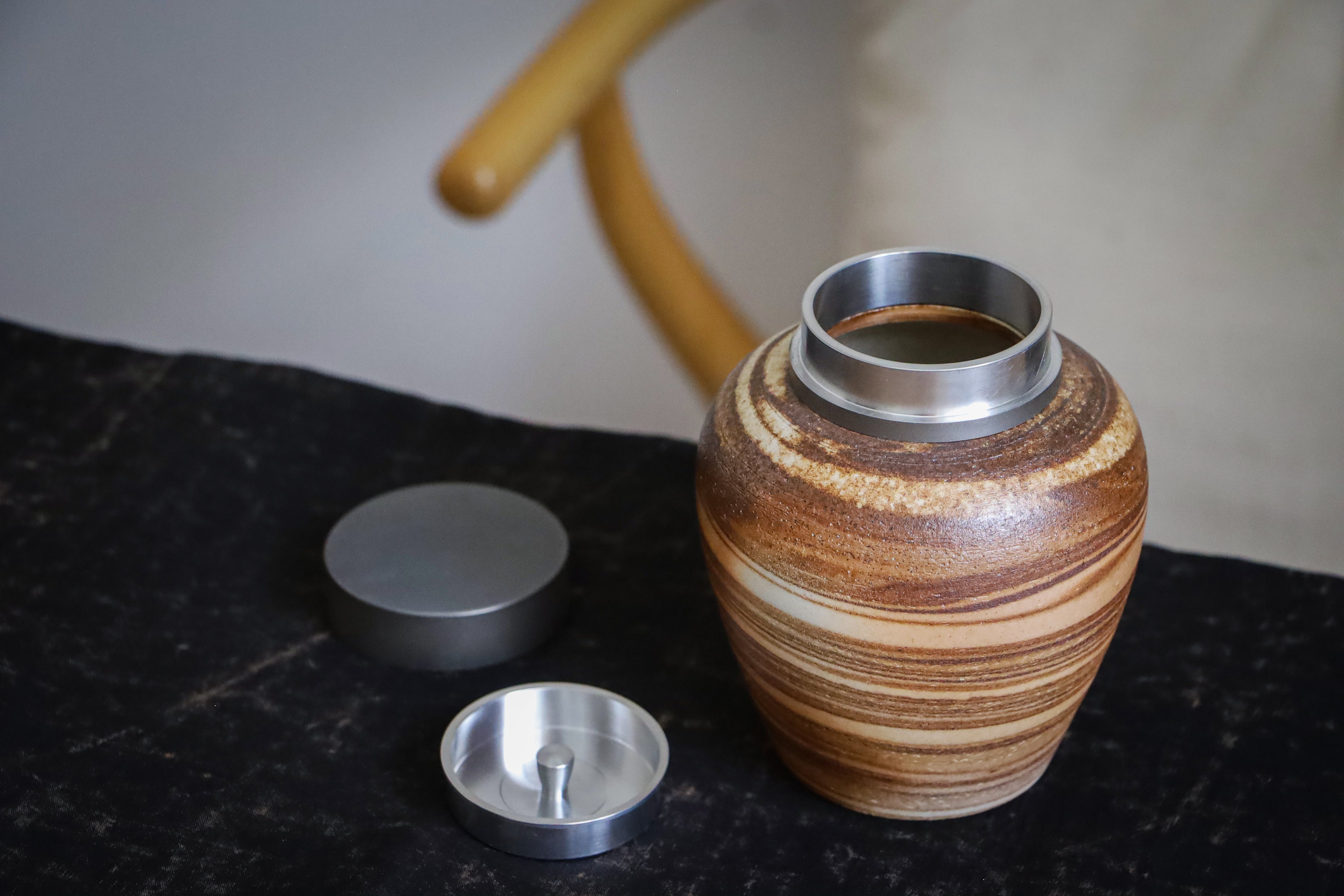 Jupiter Woodfired  Tea Jar