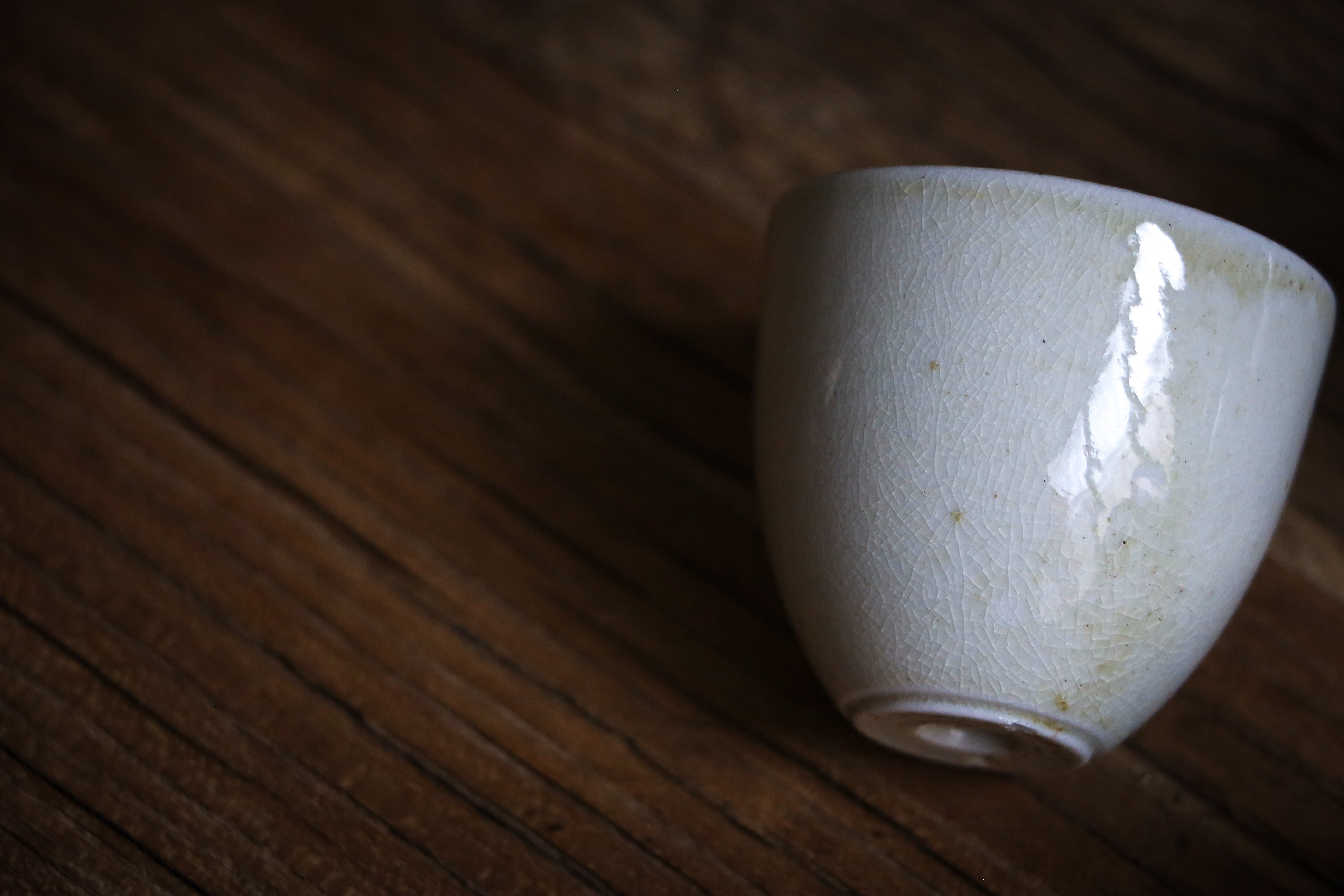Cracked Woodfired Teacup